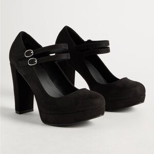 Torrid Black Mary Jane Heels
